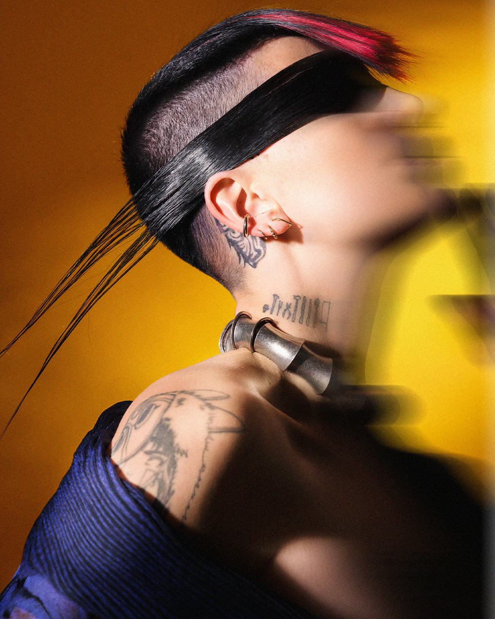 Avant Garde Crop with Long Fringe - Viktoriia Vradii - Pulse Collection